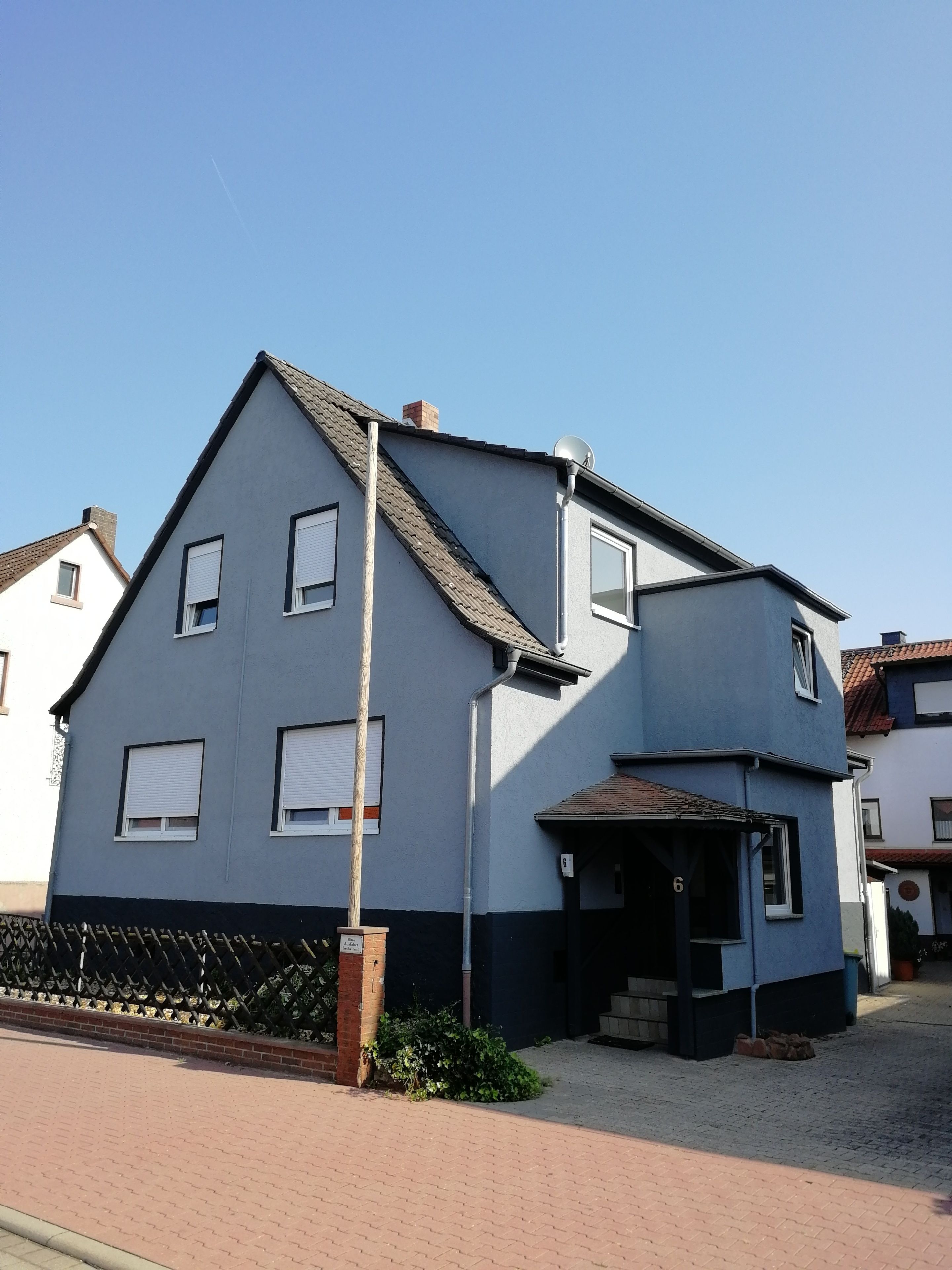 Fassade der Unterkunft