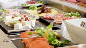 Tägliches inbegriffenes Frühstücksbuffet