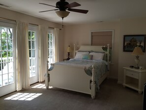 Rom – deluxe (Cape Charles) | 1 soverom, sengetøy i egyptisk bomull og sengetøy av topp kvalitet