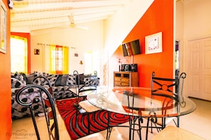 Family Villa, Non Smoking | Living area | Flat-screen TV - Drax Hall Country Club 2 Bed Villa (Ocho Rios)
