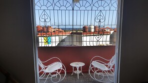 Vue depuis l’hébergement