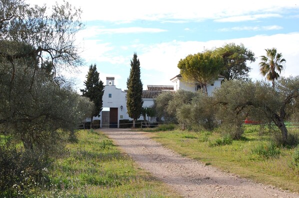 Fachada de la propiedad