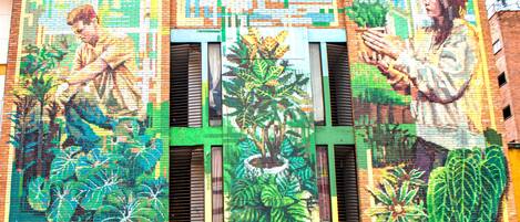 Fachada del alojamiento