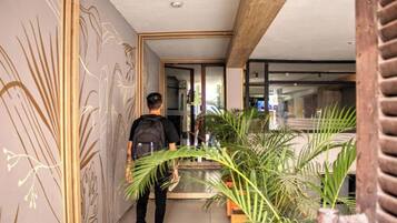 Entrada de la propiedad