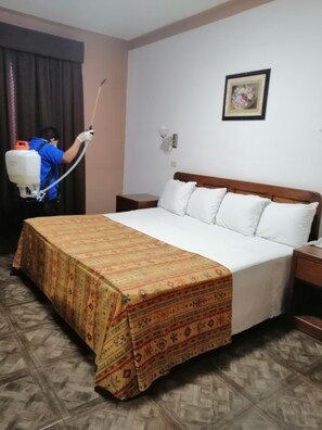 Blackout curtains, iron/ironing board, free WiFi, bed sheets - Hotel Astromundo (Reynosa)
