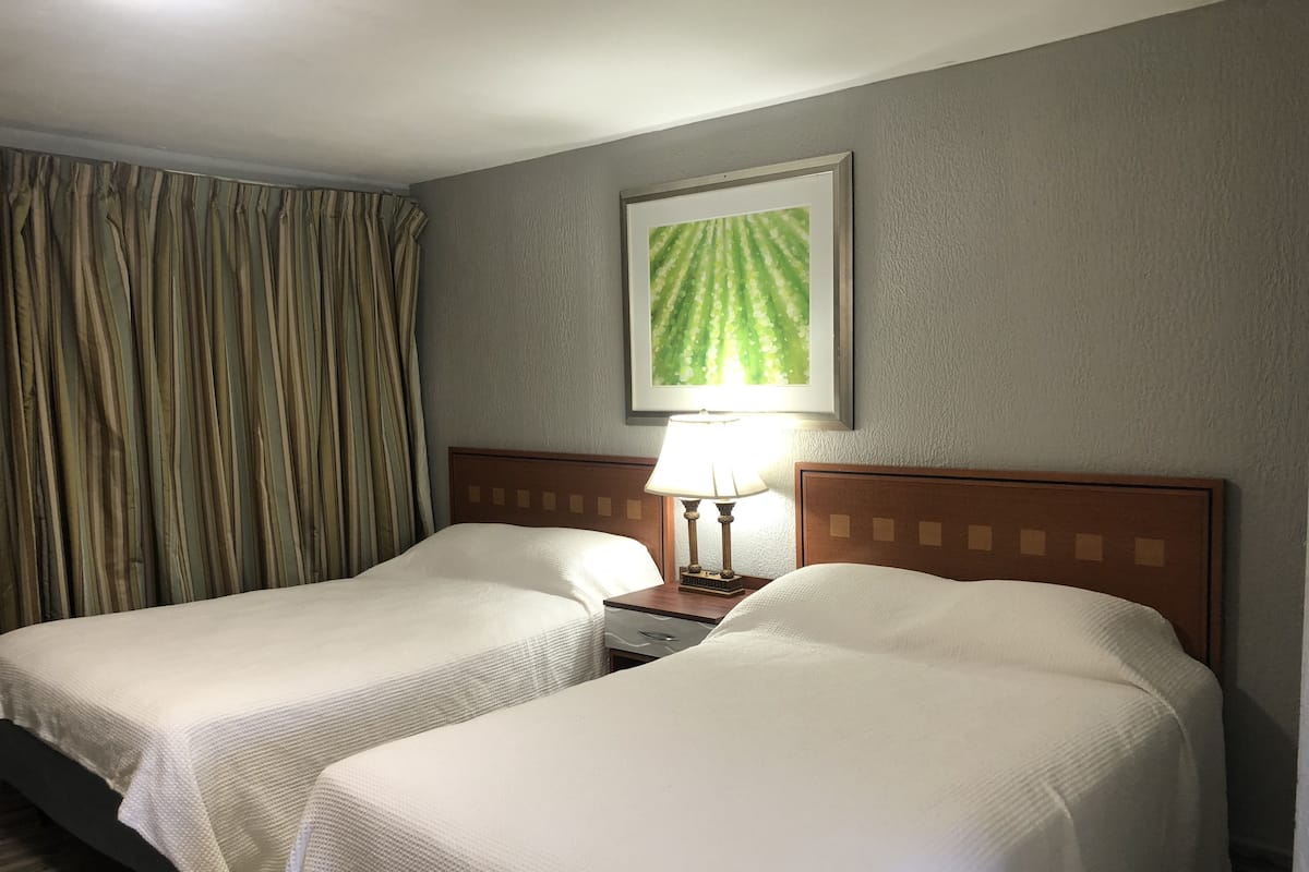 Double Room, 2 Double Beds, Non Smoking