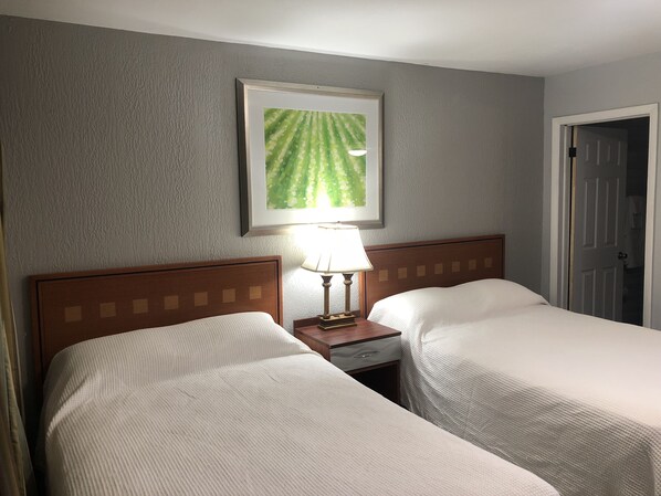 Double Room, 2 Double Beds, Non Smoking | Individually decorated, individually furnished, desk, free WiFi