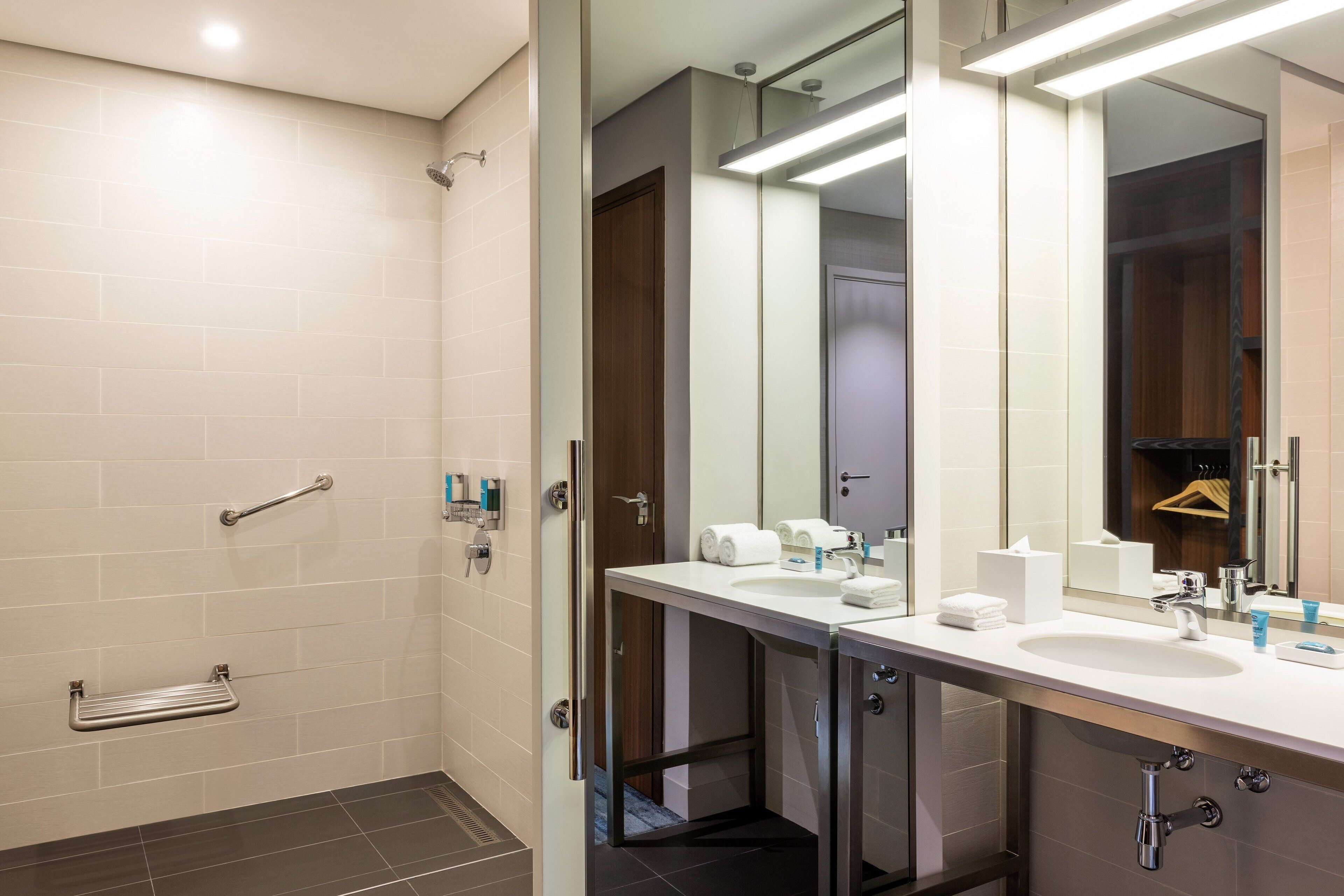 room, 1 king bed, non smoking | bathroom | shower, free toiletries, hair dryer, bathrobes