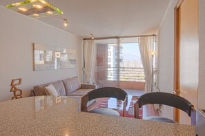 Apartamento standard, 1 cama de casal e sofá-cama, para não fumantes | Área de estar