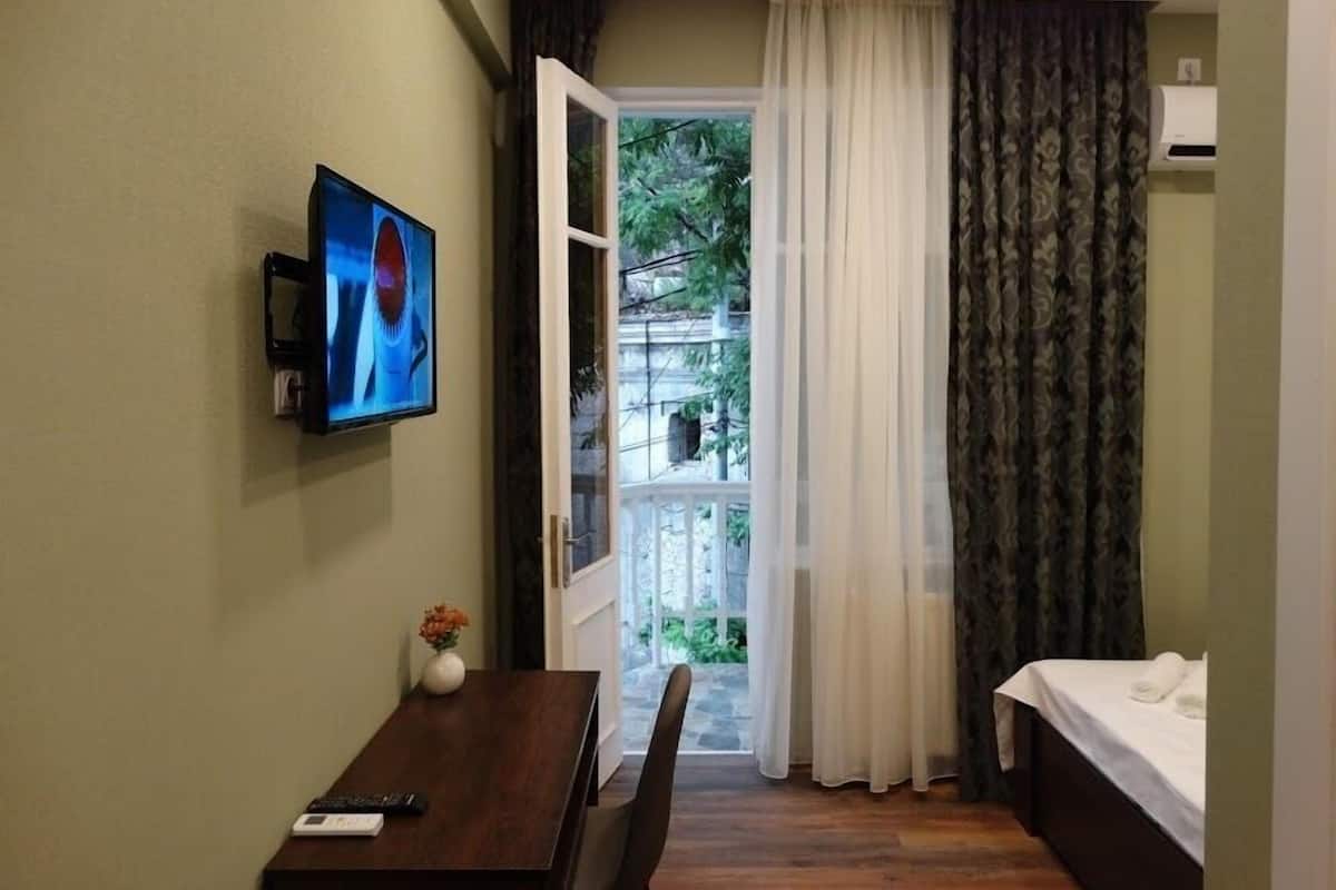 Tweepersoonskamer, balkon (301) | Luxe beddengoed, pillowtop-bedden, geluiddichte muren