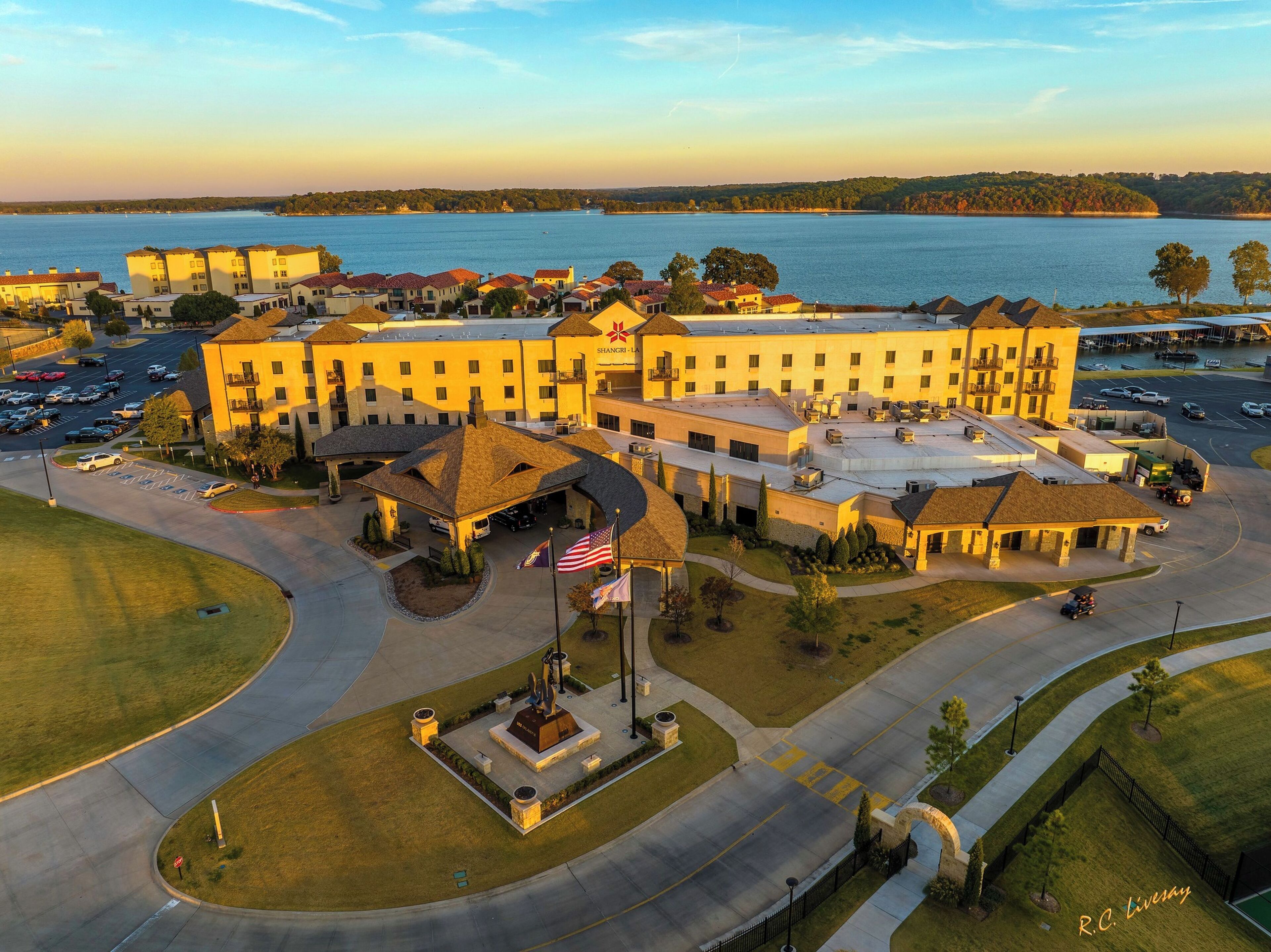 front of property – evening/night