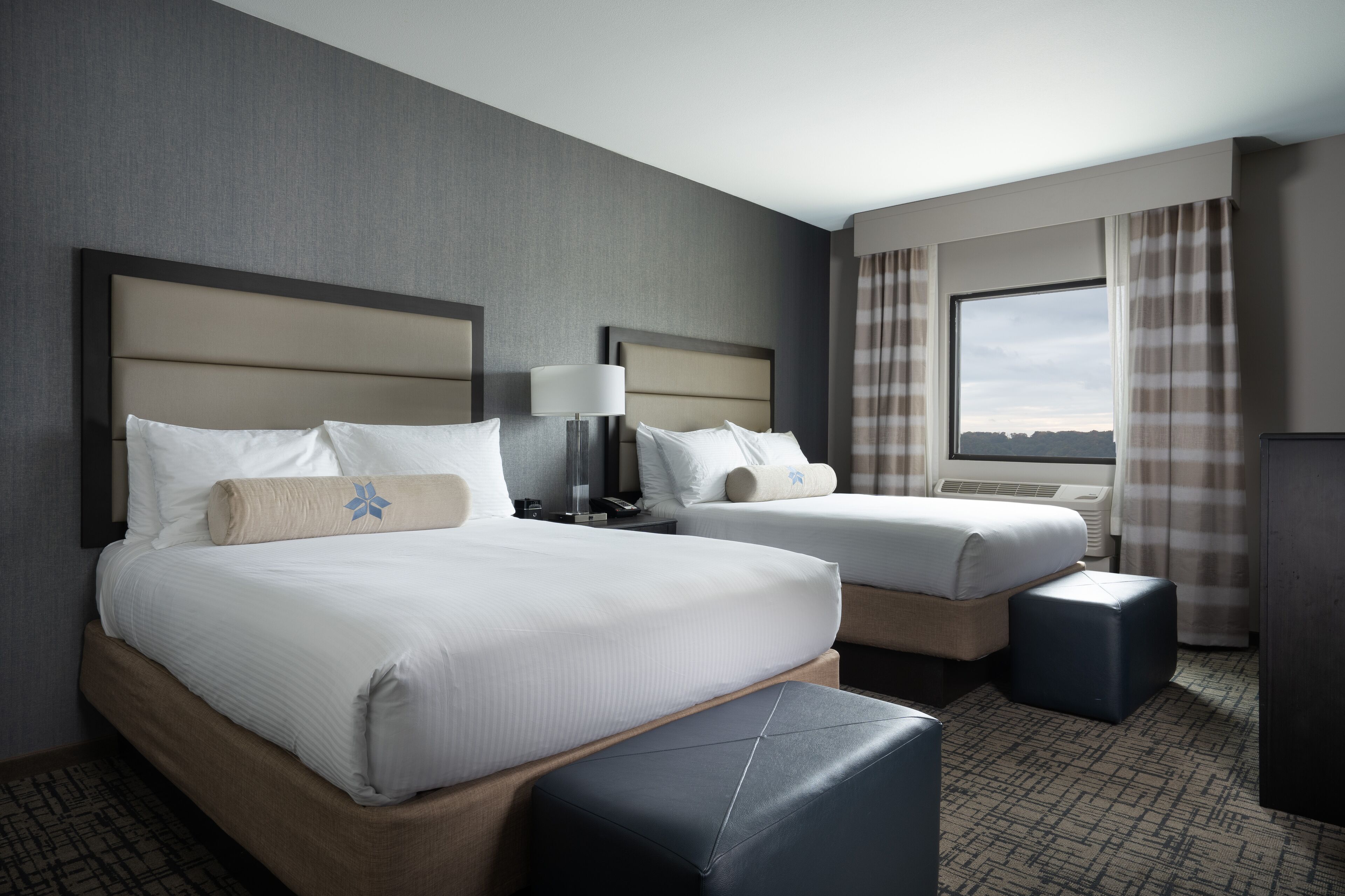 standard room, 2 queen beds, refrigerator (double queen) | egyptian cotton sheets, premium bedding, pillow-top beds, in-room safe