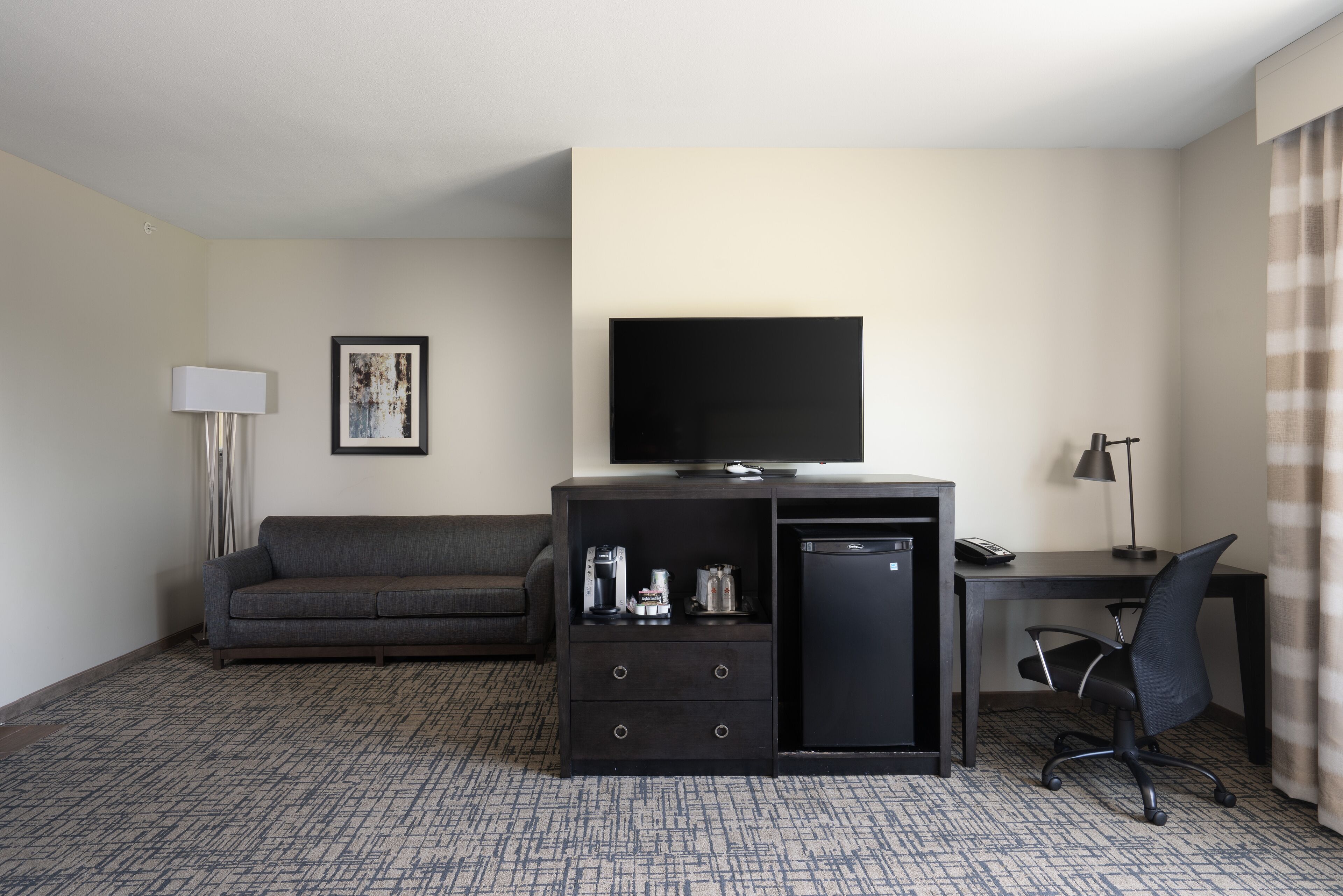 standard room, 1 king bed with sofa bed, refrigerator (king sofa) | egyptian cotton sheets, premium bedding, pillow-top beds, in-room safe