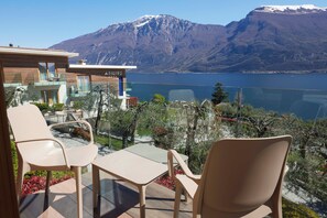 Superior-Doppel- oder -Zweibettzimmer, Balkon, Seeblick | Blick vom Balkon