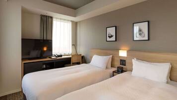 Superior Room, 2 Twin Beds, Non Smoking | Desk, blackout drapes, iron/ironing board, free WiFi