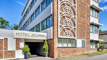 Overnatningsstedets facade