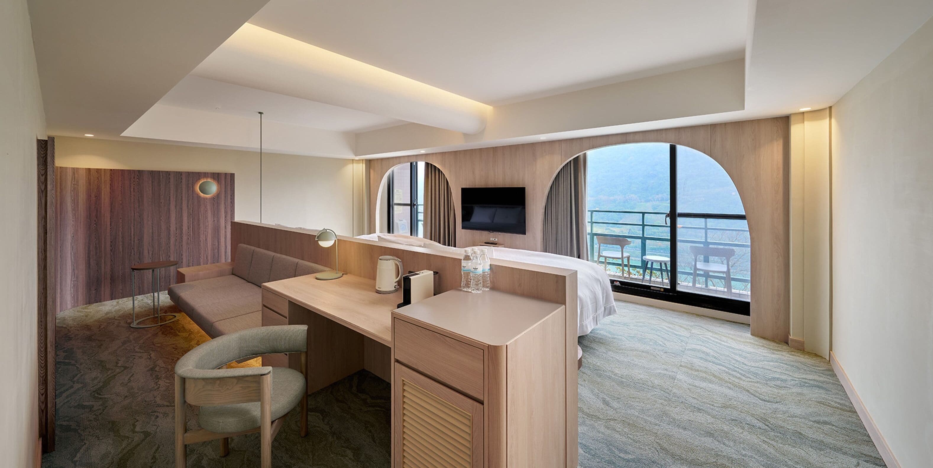 executive quadruple room | 1 bedroom, down duvets, blackout curtains, free wifi