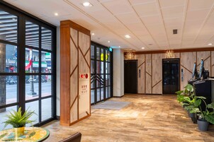 Zona de estar del vestíbulo