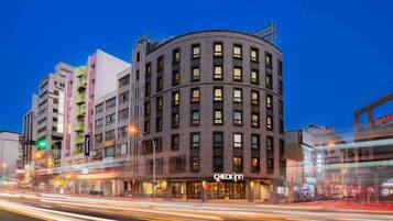 Front of property – evening/night
