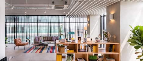 Lobby sitting area