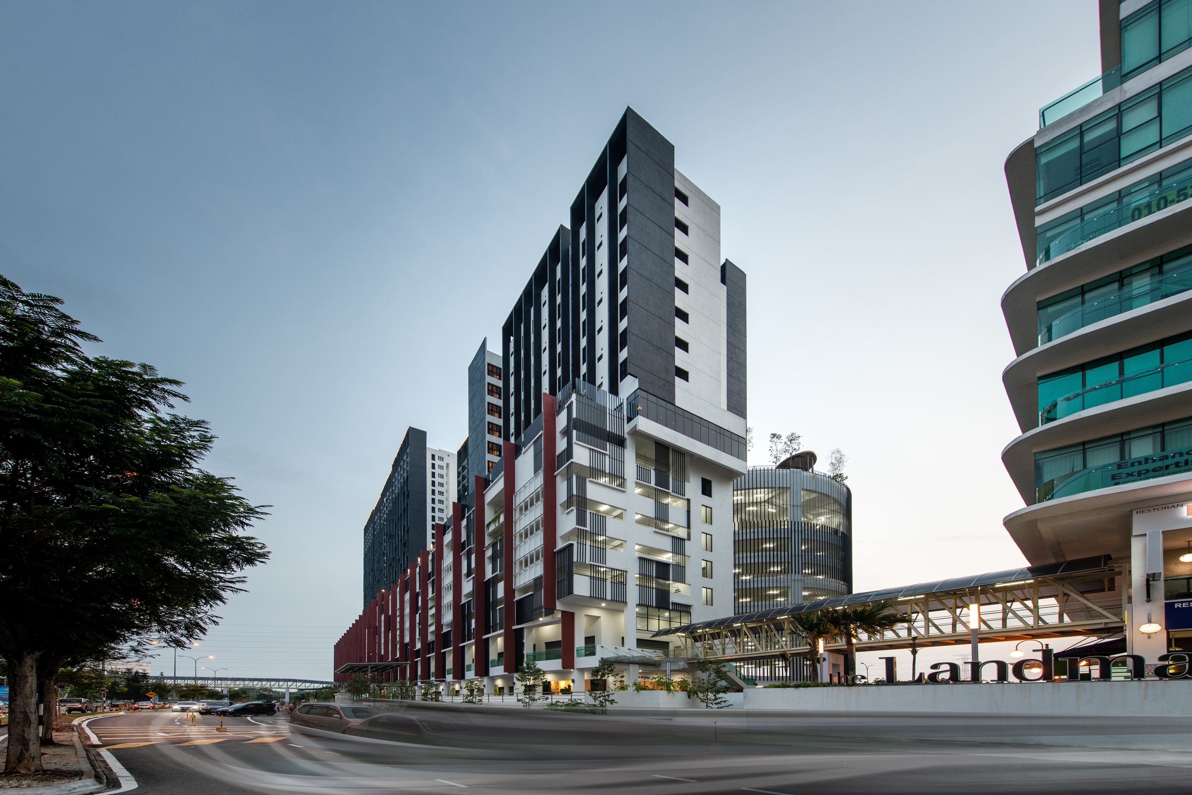 front of property – evening/night