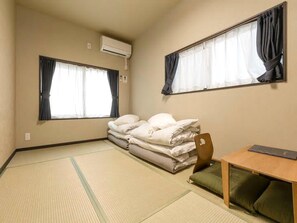 Japanese-Style Townhouse | 1 bedroom, hypo-allergenic bedding, desk, iron/ironing board