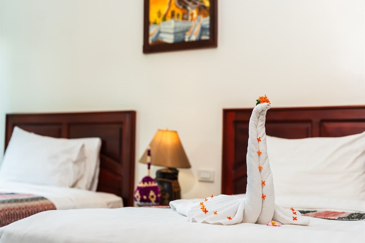 Deluxe Twin Room | Minibar, in-room safe, free WiFi, bed sheets