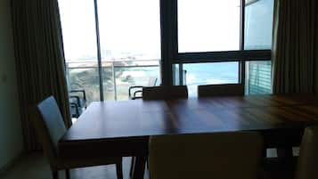 Panoramic Apartment, 2 Bedrooms, Pool Access, Beachfront | Beach/ocean view