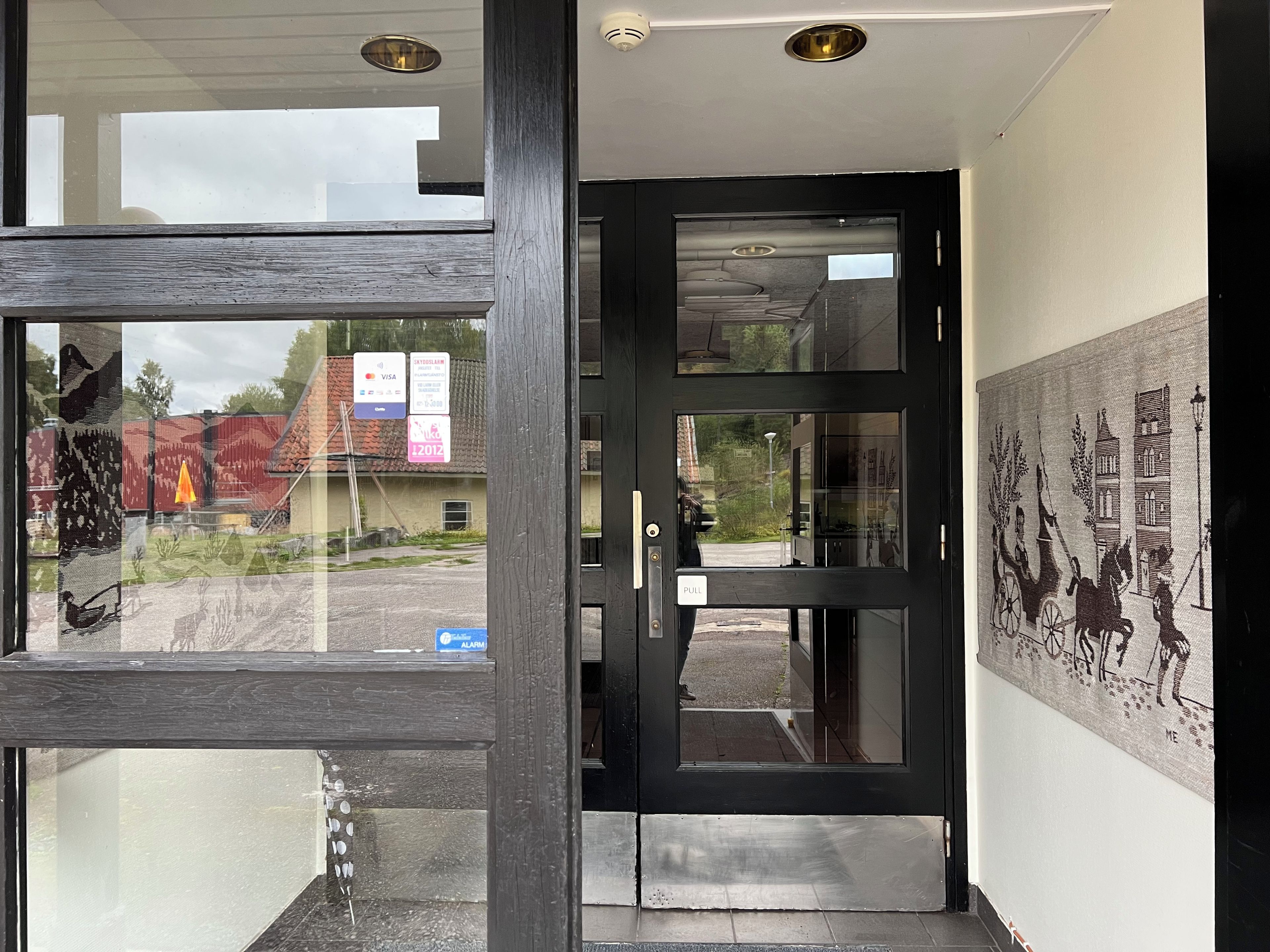 Voorkant van accommodatie