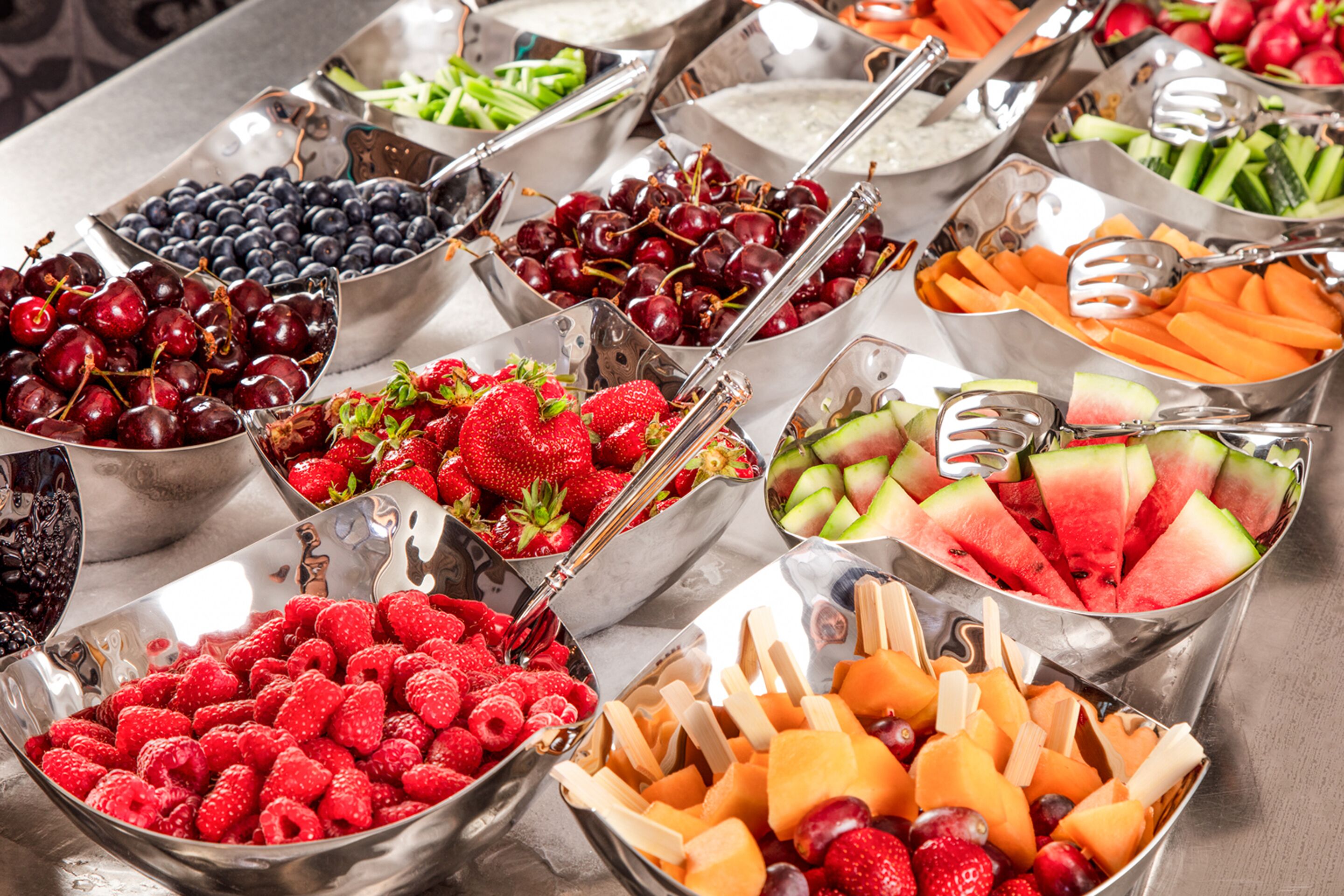 Petit déjeuner buffet compris tous les jours