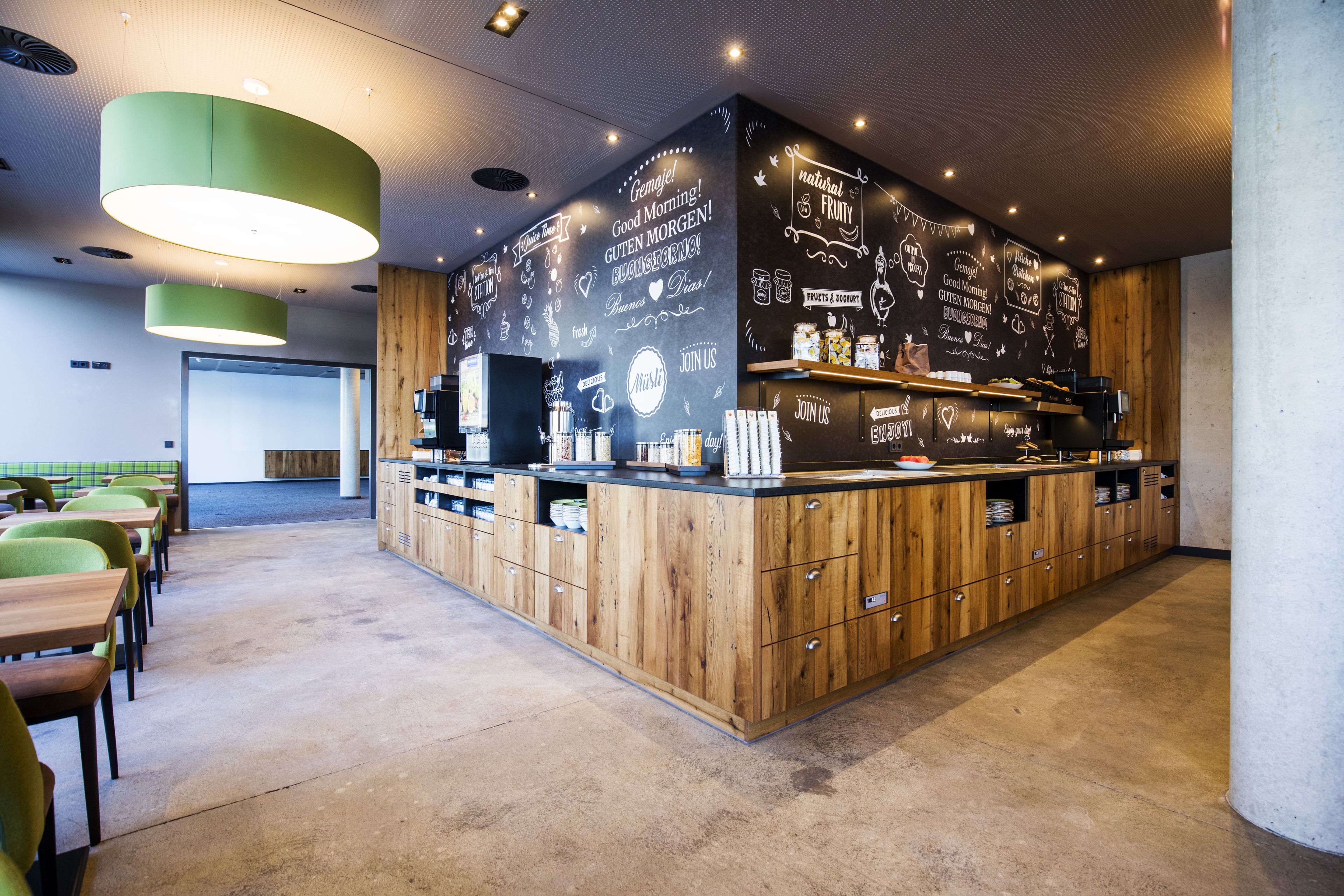 daily buffet breakfast (eur 15.00 per person)