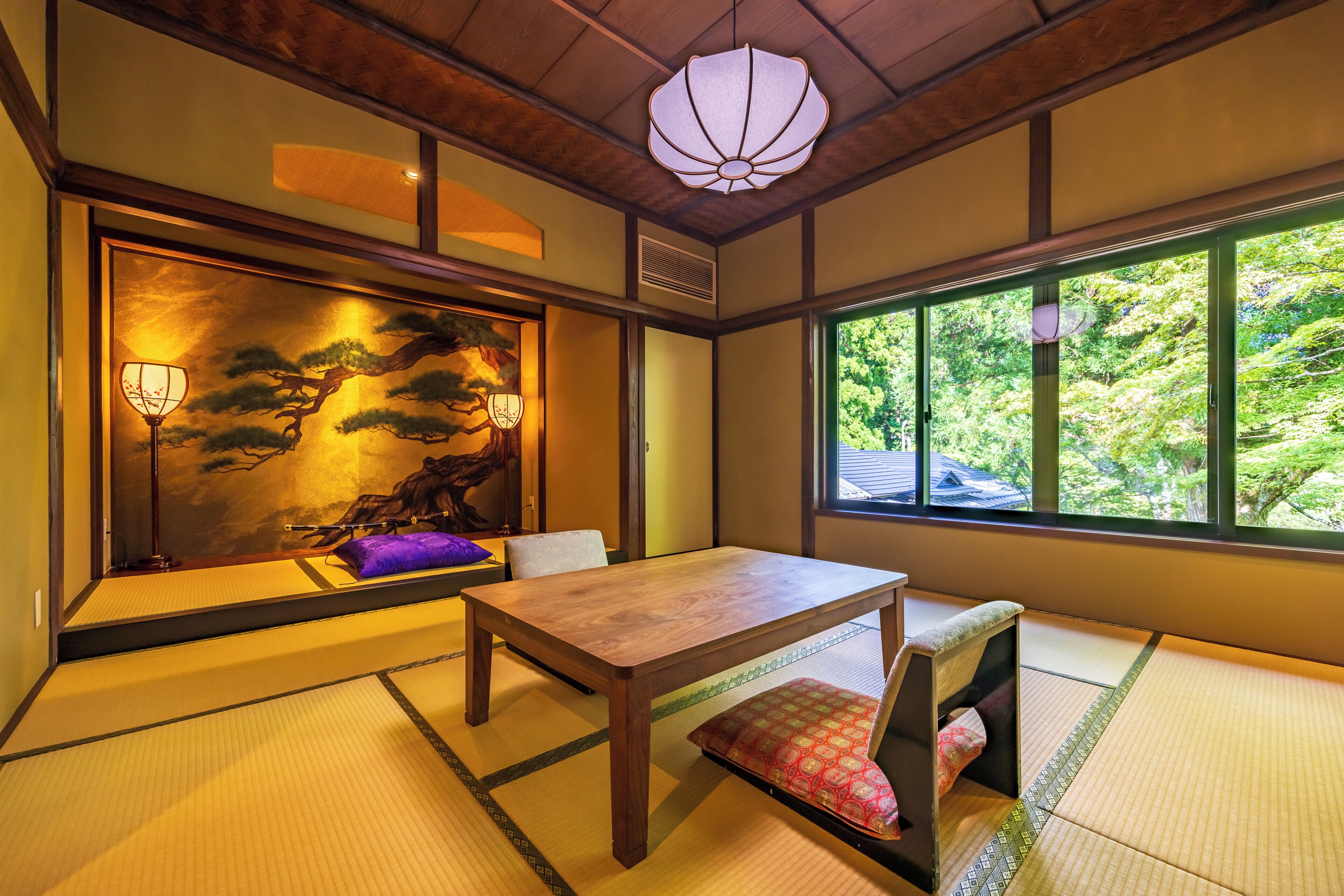 Camera Premium, non fumatori (w/Hot Spring Open-Air Bath(Akebono)) | Vista dalla camera