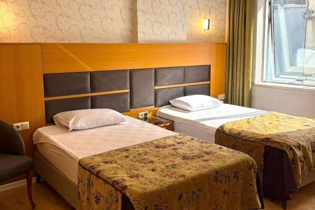 Premium bedding, pillow-top beds, free WiFi, bed sheets