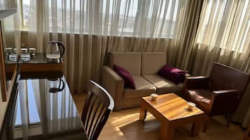 Premium bedding, pillow-top beds, free WiFi, bed sheets