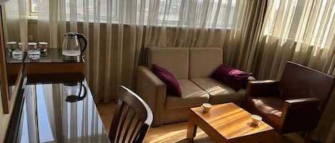 Premium bedding, pillow-top beds, free WiFi, bed sheets