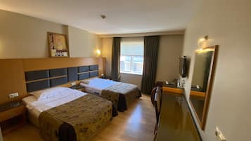 Premium bedding, pillow-top beds, free WiFi, bed sheets