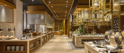 吃到飽自助式早餐