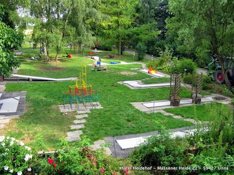 Minigolf. Hotel Heidehof