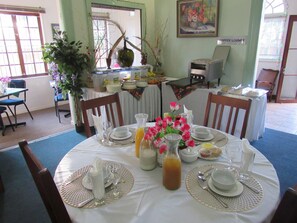 Engelsk frokost er inkludert hver dag