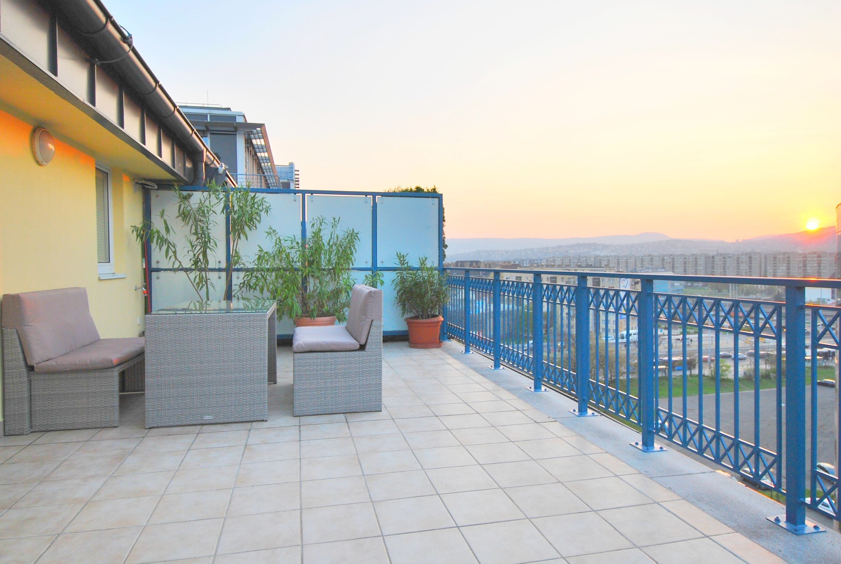 Penthouse Cityview | Terrace/patio