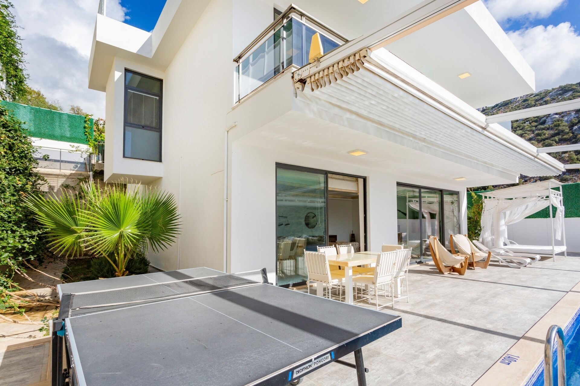 Fassade der Unterkunft