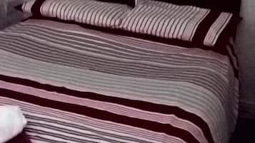 Free WiFi, bed sheets