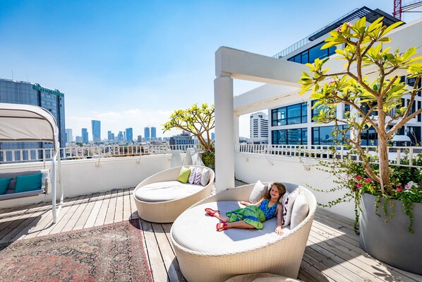 Terrace/patio - Sea Hotel (Tel Aviv)