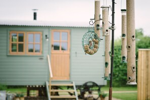 Exterior detail - Morndyke Shepherds' Huts (Thirsk)