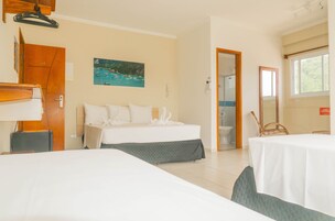 Superior Quadruple Room | In-room safe, blackout drapes, iron/ironing board, free WiFi