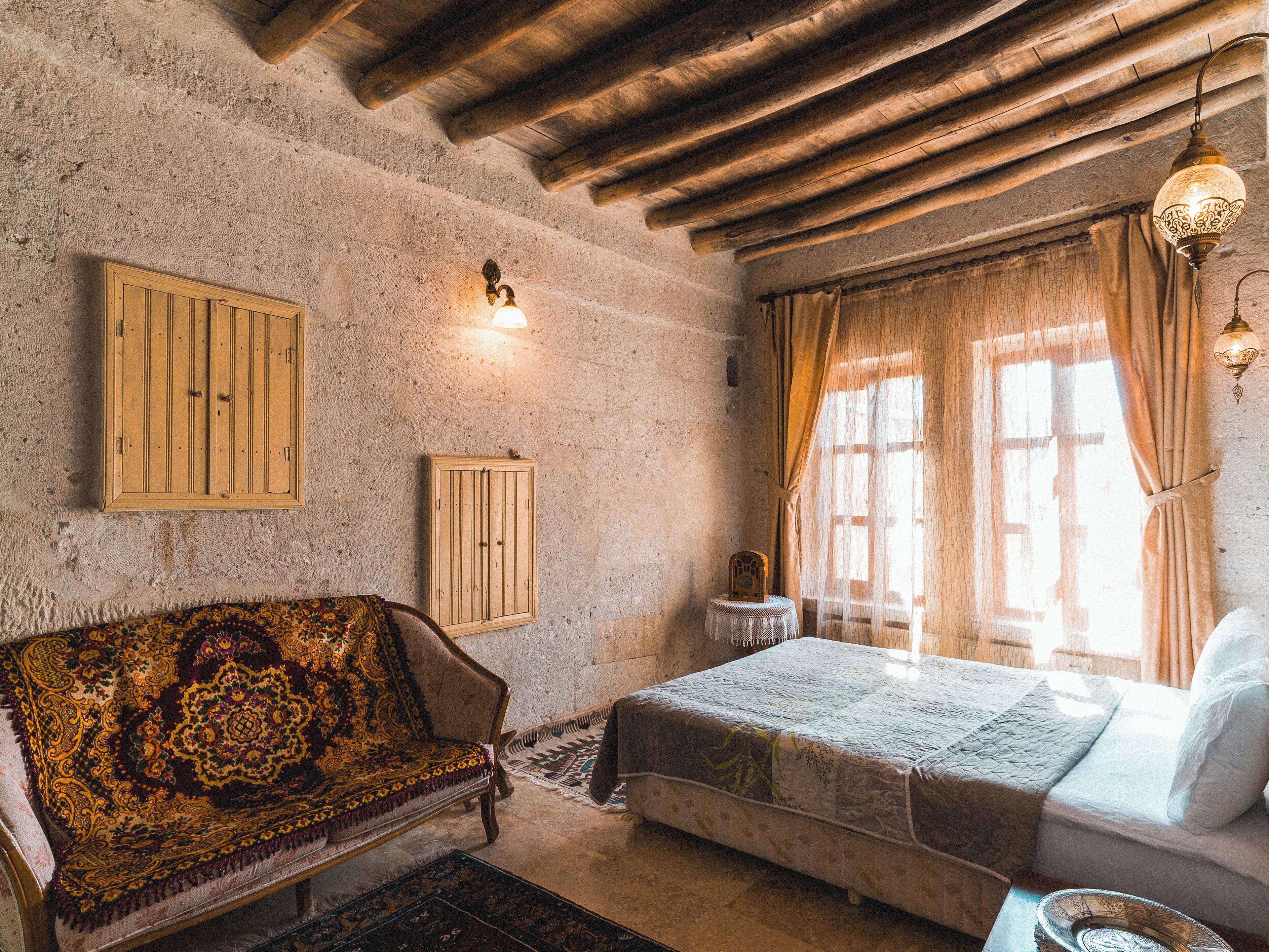 Room2 Standard Stone Room | 高級寢具、迷你吧、獨特設 計、獨特裝修