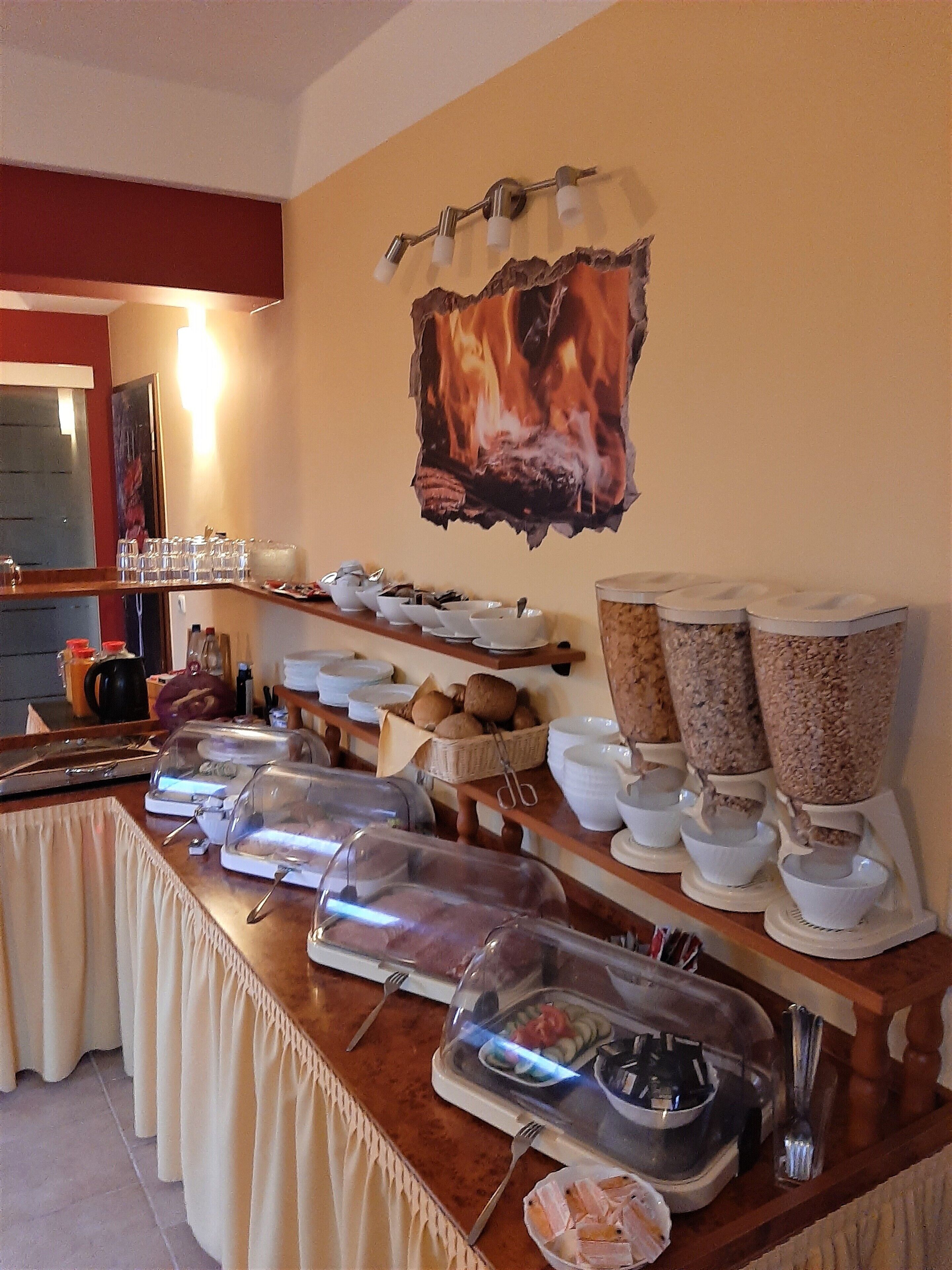 Bao gồm bữa sáng buffet vào các ngày trong tuần 