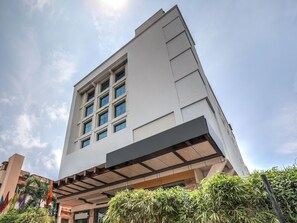 Fassade der Unterkunft