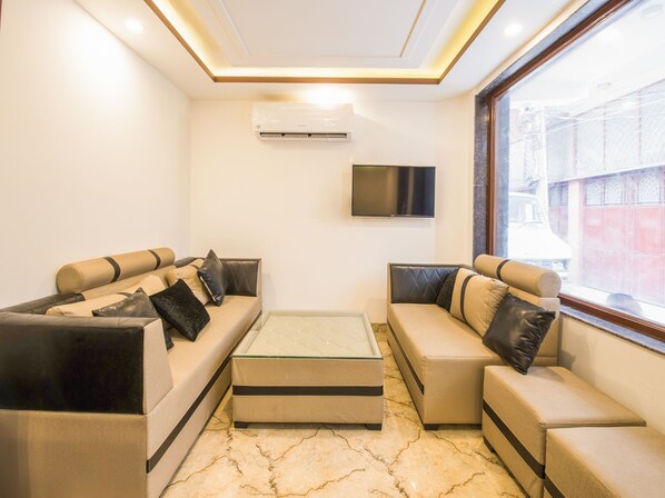 Sala de estar en el lobby