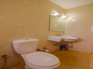 Double or Twin Room | Bathroom | Free toiletries, towels - OYO 16805 Home Pool View 2BHK Assagaon (Assagao)